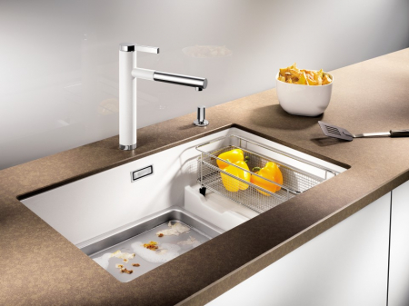 Chiuveta de bucatarie Blanco, din siligranit puradur Subline 700U-level cu cos multifunctional [5]