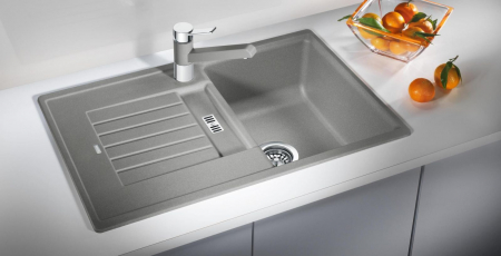 Chiuveta de bucatarie BLANCO ZIA 5S din SILGRANIT® PuraDur® cu excentric [3]