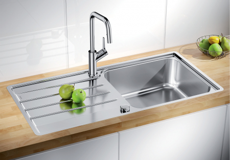 Chiuvete inox bucatarie - Chiuveta de bucatarie inox BLANCO LEMIS XL 6 S-IF cuva reversibila