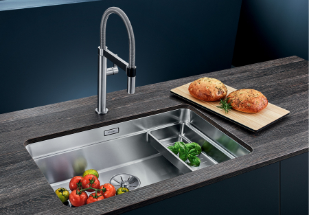 Chiuvete inox bucatarie - Chiuveta inox Blanco ETAGON 700-U InFino fara excentric