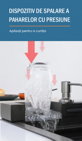 Chiuveta multifunctionala de bucatarie Bliote Premium workstation [3]