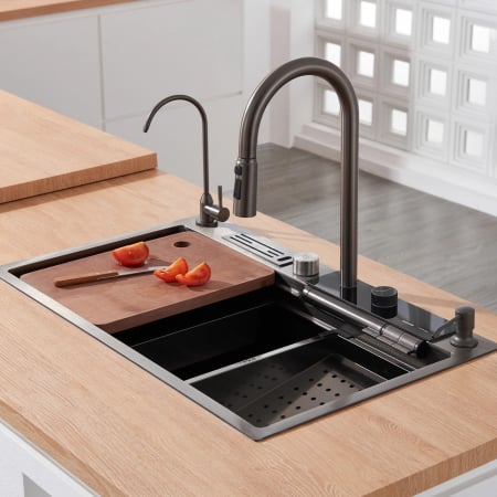 Chiuvete inox bucatarie - Chiuveta multifunctionala de bucatarie Bliote Standard workstation