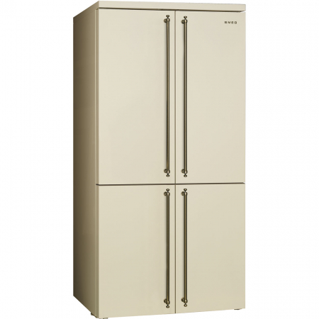Combine frigorifice - Combina frigorifica Smeg Coloniale 541 L, Clasa A+, Full No Frost, Crem