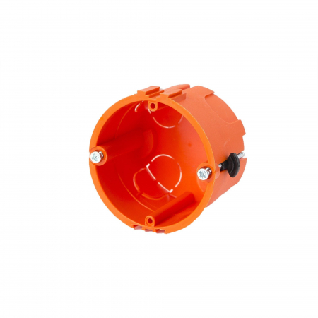 Doze si adaptoare Livolo - Doza aparataj simpla pentru rigips-orange
