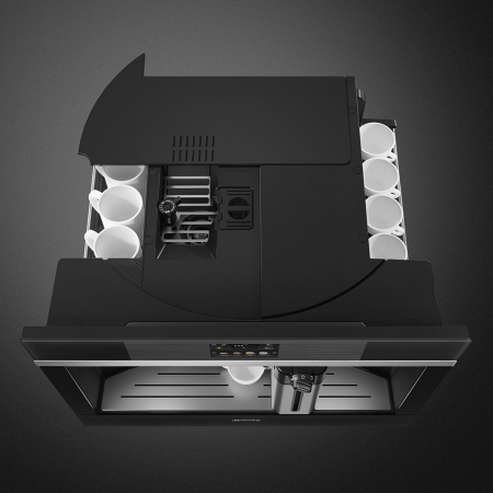 Espressor incorporabil compact Smeg Linea, 45 cm, 13 bauturi [2]