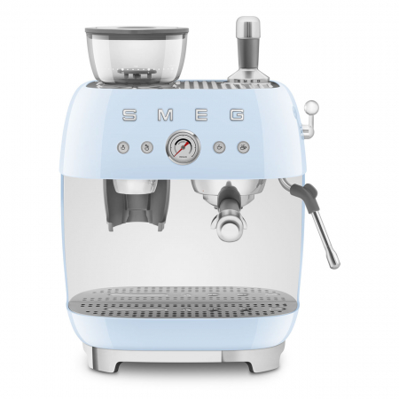 Espressoare - Espressor manual Smeg EGF03, dublu termoblock,1650w, 20 bar cu rasnita