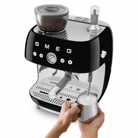 Espressor manual Smeg EGF03, dublu termoblock,1650w, 20 bar cu rasnita [4]