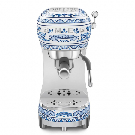 Espressoare - Esspresor manual de cafea  Smeg & Dolce&Gabbana seria Blu Mediterraneo