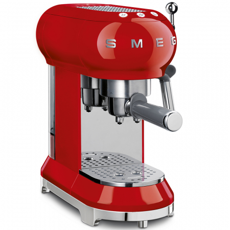 Espressoare - Esspresor de cafea manual SMEG ECF01, 15 bari, Thermoblock