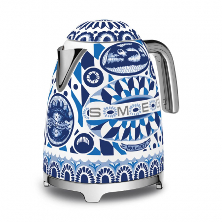 Fierbator electric Smeg & Dolce&Gabbana,decorat special Blu Mediterraneo [2]