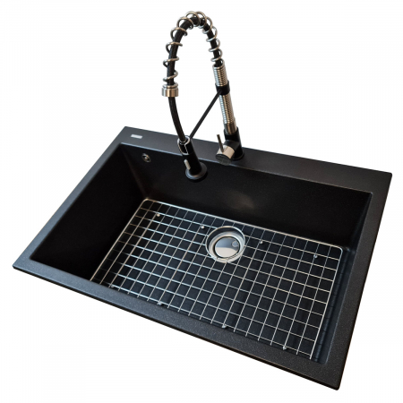 GRATAR PROTECTIE Fund Chiuveta granit / compozit / inox compatibil cu modelul Cube ON8410 si alte chiuvete [1]
