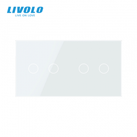 Intrerupător dublu+dublu wireless serie noua Livolo [4]