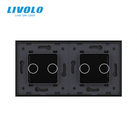 Intrerupător dublu+dublu wireless serie noua Livolo [5]
