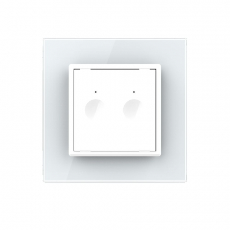 Intrerupatoare Smart Livolo - Intrerupator tactil dublu cap scara/cruce Livolo-control din aplicatia mobila