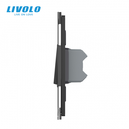 Intrerupator mecanic dublu cruce 2M, Standard italian Livolo [1]