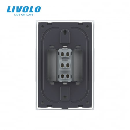 Intrerupator mecanic reset/revenire 1M standard italian Livolo [3]