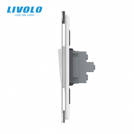 Intrerupator mecanic reset/revenire 1M standard italian Livolo [1]