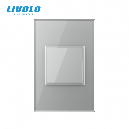 Intrerupator mecanic simplu cruce 2M, Standard italian Livolo [2]