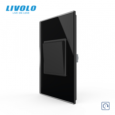 Intrerupatoare mecanice Livolo - Intrerupator mecanic simplu reset/revenire 2M, Standard italian Livolo