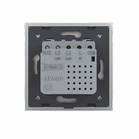 Intrerupator simplu smart cu touch,cap scara Livolo, seria noua [3]