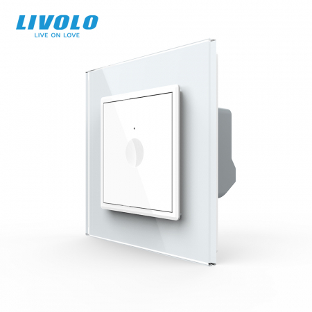 Intrerupatoare tactile Livolo - Intrerupator tactil simplu cap scara/cruce Livolo seria noua cu panou din sticla