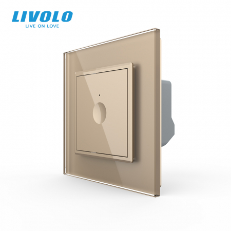 Intrerupatoare tactile Livolo - Intrerupator tactil simplu cap scara/cruce Livolo seria noua cu panou din sticla