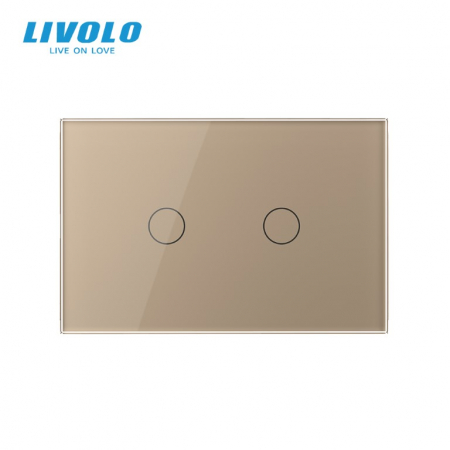 Intrerupator tactil DUBLU protocol zigbee Livolo,standard italian control din aplicatia mobila [10]