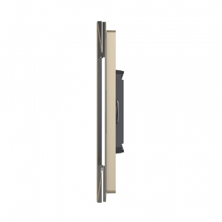 Intrerupator tactil Livolo triplu cap scara/cruce standard italian serie noua [5]