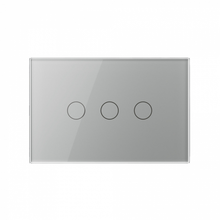 Intrerupator tactil Livolo triplu standard italian serie noua [5]