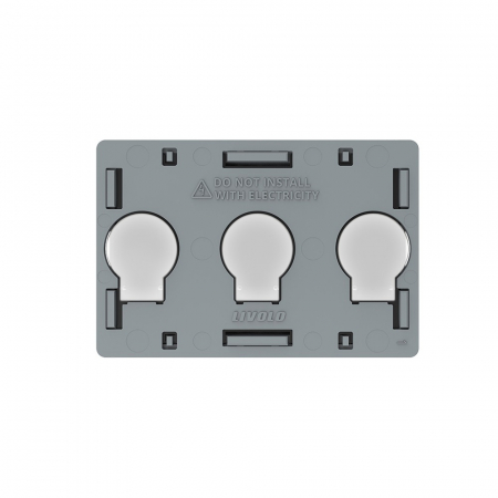 Intrerupator tactil Livolo triplu standard italian serie noua [3]