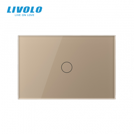 Intrerupator tactil simplu cap scara/cruce zigbee Livolo,standard italian -serie noua [1]