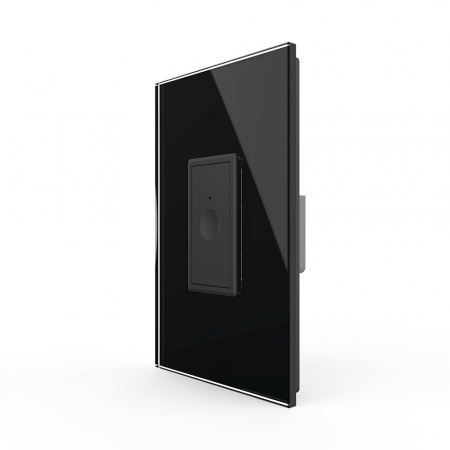 Intrerupatoare Smart Livolo - Intrerupator tactil simplu cap scara zigbee cu rama din sticla 1M Livolo