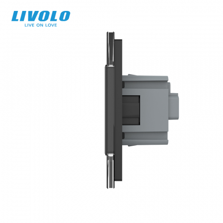 Intrerupător tactil simplu ZIGBEE si priză smart cu control vocal/aplicatia mobila Livolo [3]