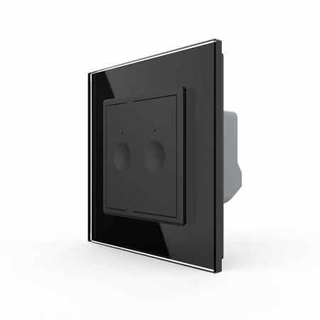 Intrerupatoare Smart Livolo - Intrerupator tactil smart dublu, cap scara protocol Zigbee Livolo -noua serie C6