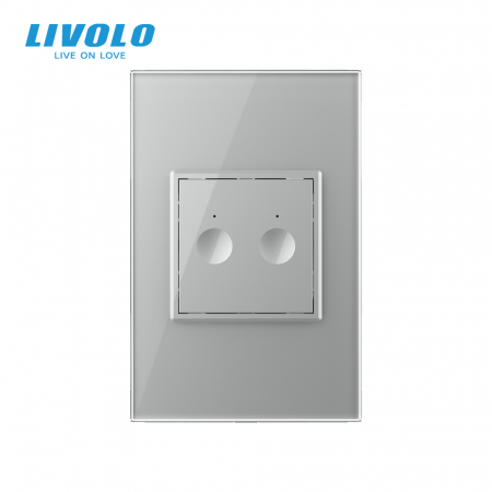 Intrerupatoare Livolo - Intrerupator tactil smart dublu protocol Zigbee Livolo -noua serie -standard italian