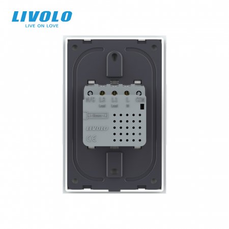 Intrerupator tactil smart dublu protocol Zigbee Livolo -noua serie -standard italian [2]