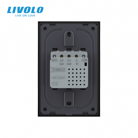 Intrerupator tactil smart dublu protocol Zigbee Livolo -noua serie -standard italian [1]