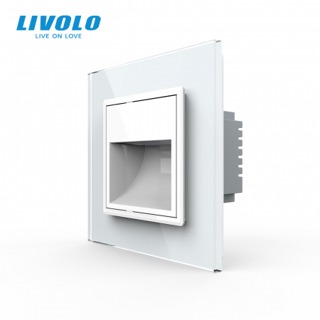 Accesorii - Lampa de orientare scara, cu rama de sticla Livolo