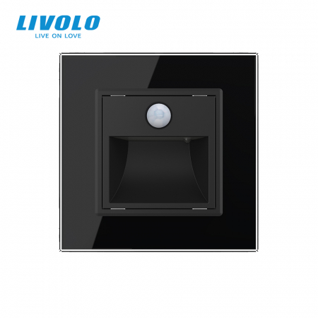Lampa de orientare scara, cu senzor miscare si panou sticla Livolo [1]
