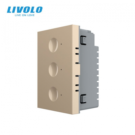 Module - Modul intrerupator triplu cu touch integrat Livolo Serie noua standard Italian