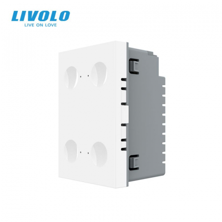 Module - Modul intrerupator cvadruplu cap scara/cruce cu touch integrat Livolo Serie noua standard Italian