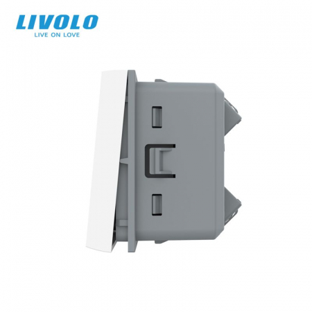 Modul Intrerupator mecanic cap cruce Livolo o tasta doua module [1]