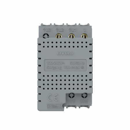 Modul intrerupator tactil dublu Livolo serie noua,standard italian [2]