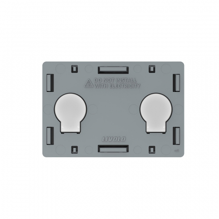 Module - Modul intrerupator tactil dublu wireless Livolo serie noua,standard italian