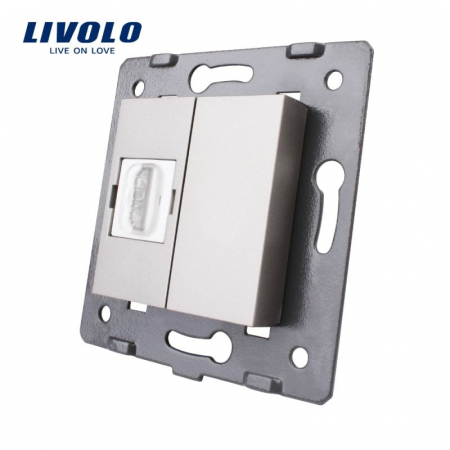 Module - Modul priza media simpla HDMI Livolo VL-C7-1HD