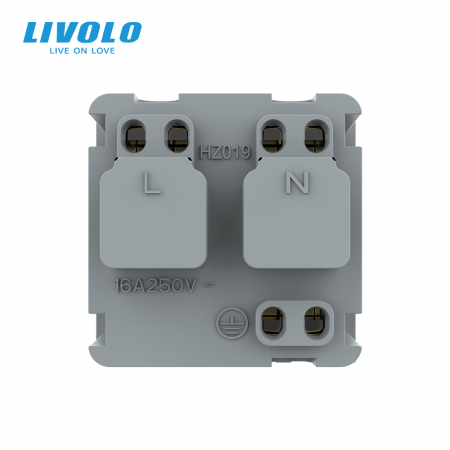 Modul priza Schuko simpla modelul nou, Livolo [3]