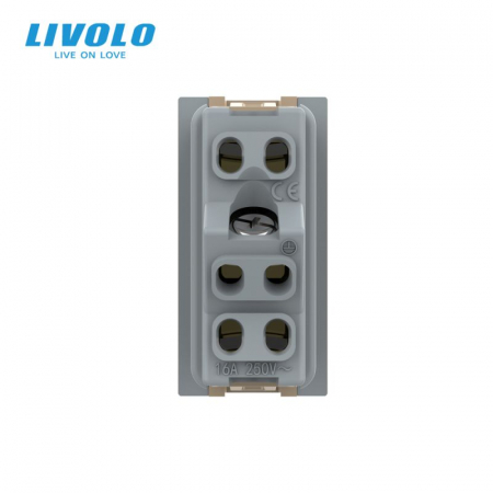 Modul priza simpla standard italian Livolo 1 modul [3]