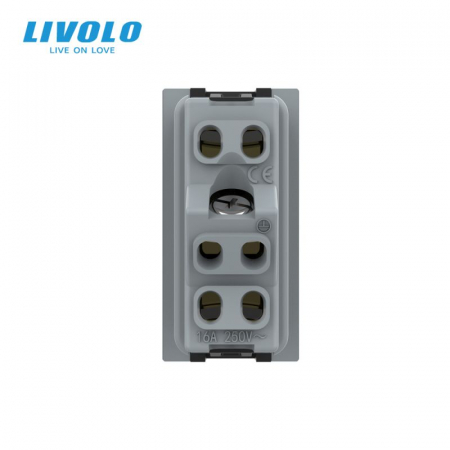 Modul priza simpla standard italian Livolo 1 modul [3]