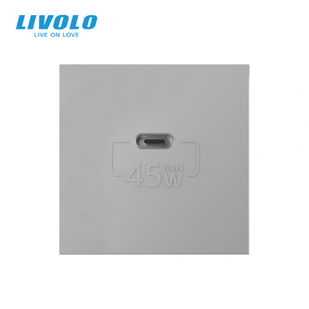 Modul priza USB tip C cu alimentare 45W Livolo-2M [1]