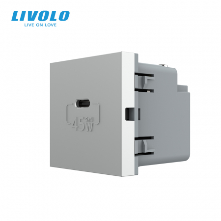 Module - Modul priza USB tip C cu alimentare 45W Livolo-2M